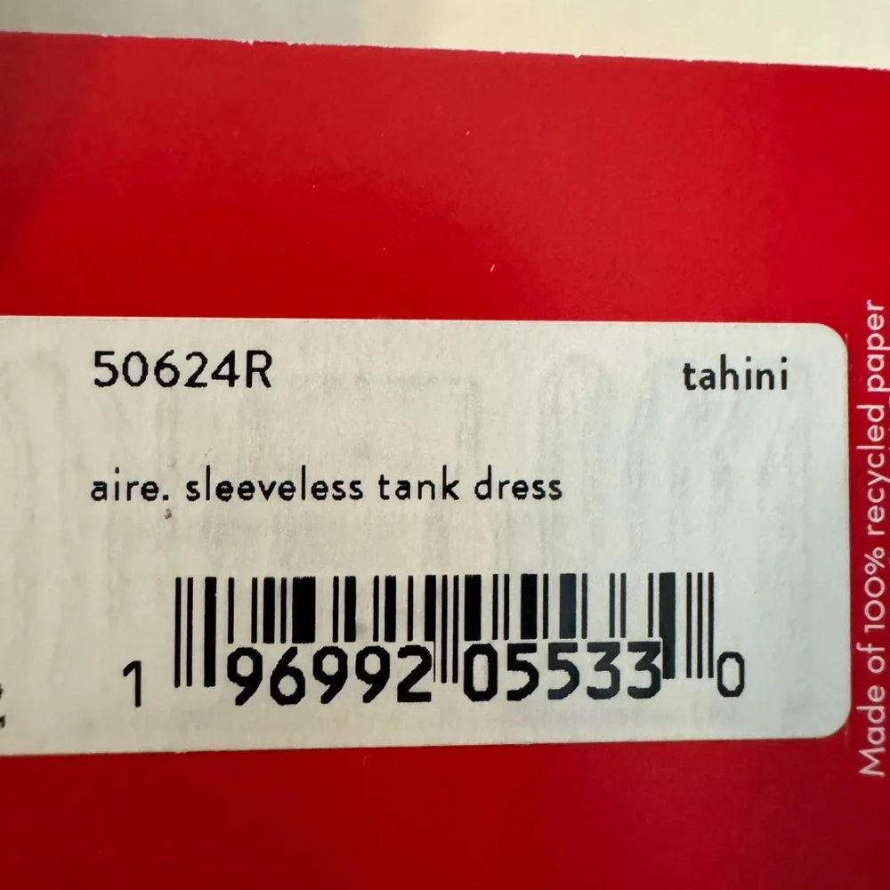 SPANX Beige Midi Dress with Belt NWT - Picture 6 of 6